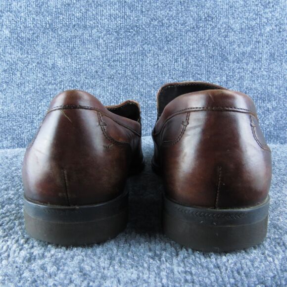 Cole Haan Men Loafer Shoes Size 9 Medium Brown Leather Slip On - Picture 5 of 10